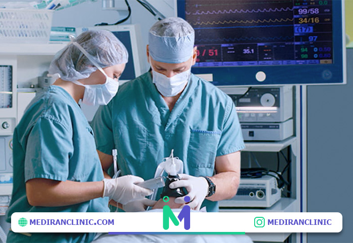 تیم بیهوشی در عمل بینی