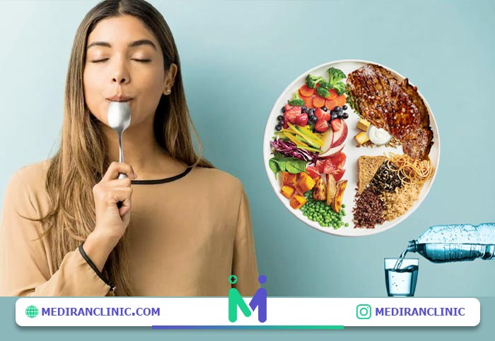 تغذیه مناسب قبل عمل بینی