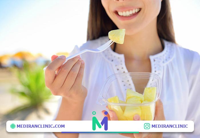 تغذیه مناسب قبل وبعد عمل بینی