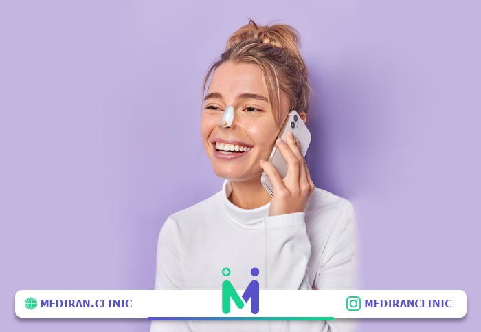 حرف زدن بعد از جراحی بینی