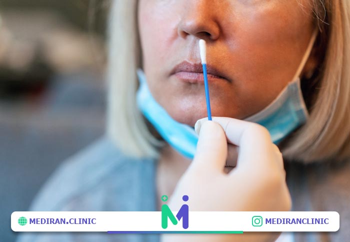 تمیز کردن ترشحات بینی بعد عمل